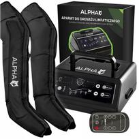 ALPHA AMP-04 limfodrenažinis kojų masažuoklis – presoterapija, 6 režimai, 22 slėgio lygiai