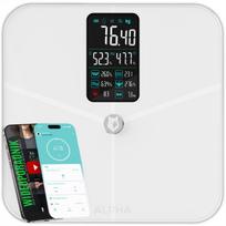 ALPHA Smart Scale Pro išmaniosios kūno svarstyklės – 23 rodikliai, BMI ir sportininko režimas