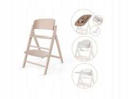 Cybex Click & Fold 4 viename reguliuojama maitinimo kėdutė vaikams