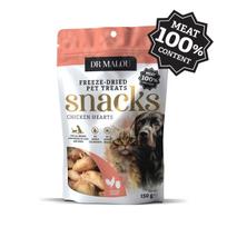Dr Malou Cat and Dog Freeze-Dried Chicken Hearts Treats 150 g | 114012 | 5907346090489