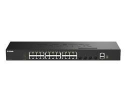 D-LINK Smart Managed Switch DGS-1530-28/E 24 Ports GE + 4 Ports 10G SFP+