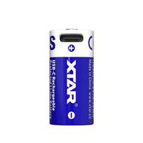 XTAR Battery 16340 3.7V Li-ion 900mAh USB-C
