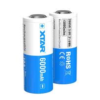 XTAR Battery 26650 3.6V Li-ion 6000mAh