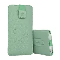 Wonder Deko Pouch Case (Size XXL) for Samsung S25 Ultra/S24 Ultra/M35/M23/A16 5G/Xiaomi Redmi 14C green