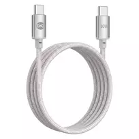 Forever  Forever Vibe cable USB-C - USB-C 1.0 m 60W silver