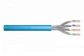 Digitus Professional CAT 6a S/FTP 100m Installation cable Light Blue RAL 5012