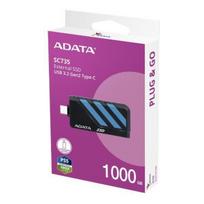 Adata SSD Disk External SC735 1TB U3.2C 1000/ 1000MB/ s Blue