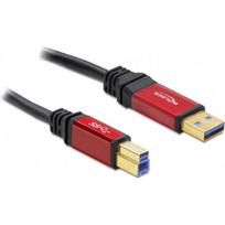 DELOCK 82759 USB-A / USB-B 5 m juodas