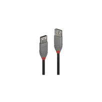 Lindy Anthra Line USB-A 6 0,5 m juodas