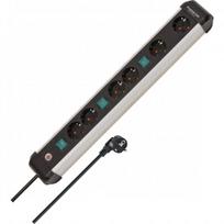 Brennenstuhl Premium Line 6AC 3m Black/ Silver