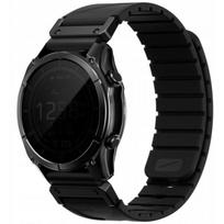 UNIQ Fluo Smart-Fit dirželis Garmin (22 mm), juodas