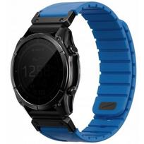 UNIQ Fluo Smart-Fit dirželis Garmin (22 mm), mėlynas