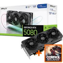 PNY Technologies GeForce RTX 5080, 16GB GDDR7, Triple Fan OC (DLSS 4) VCG508016TFXPB1-O