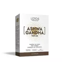 ASHWAGANDHA Ašvaganda KSM-66, 30 kapsulių