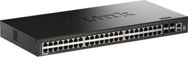 D-Link Smart Managed Switch DGS-1530-52/E 48 Ports GE + 4 Ports 10G SFP+
