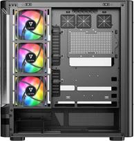 Modecom Volcano Volcano AQ100 ARGB Midi Black