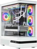 Modecom Volcano Volcano AQ100 ARGB Midi White
