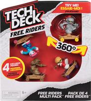 Tech Deck Riedlenčių rinkinys „Free Riders“