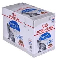 ROYAL CANIN Indoor Sterilized - Wet food for adult cats - Chunks in sauce 12x85 g