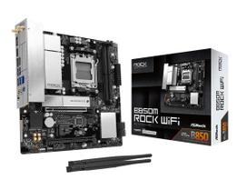 Mainboard|ASROCK|AMD B850|Socket AM5|micro ATX|RAM DDR5-SDRAM|2xSlots|Wi-Fi Yes|Bluetooth Yes|1xNumber of M.2 (M) slots|B850MROC