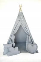 home & baby XL TIPI rinkinys, vigvamas palapinė SPALVOS