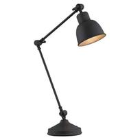 Darbo stalo šviestuvas Argon Eufrat 3197, E27, 15W, juoda sp./juoda sp.