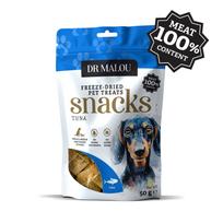 Dr Malou Dog Freeze-Dried Tuna Meat Cubes 50 g | 113989 | 5907346090168