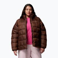 Moteriška šilta striukė Columbia Puffect III Full Zip tobacco