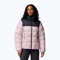 Moteriška šilta striukė Columbia Puffect III Full Zip mineral pink/black