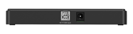 USB-A šakotuvas DELTACO, 7 USB-A prievadai, maitinimo jungikliai, maitinimo šaltinis pridėtas, juodas / UH-739 / 1903172