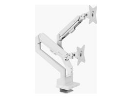 Arozzi Desk Mount | Neo Duo - Gas Spring Monitor Arm AZ-ALZARE-NEO-DUO-WT | Tilt, Swivel, Rotation | Maximum weight (capacity) 9