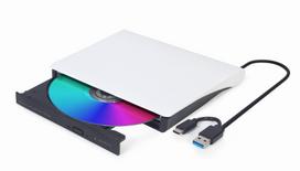 Gembird DVD-USB-031-BW External USB DVD drive, black-white