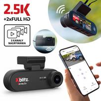 XBLITZ VECTOR 3CH 3 KANALŲ DIGITALINIS ĮRAŠYMAS SU GALINIO VAIZDO KAMERA, „Wi-Fi“ IR GPS