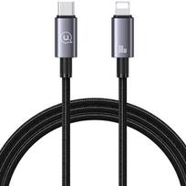 USAMS USB-C to Lightning Cable 30W 1.2mFast Charging steel/tarnish SJ662USB01 (US-SJ662)