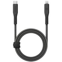 ENERGEA Flow USB-C to Lightning C94 MFI Cable 1.5m Black 60W 3A PD Fast Charge