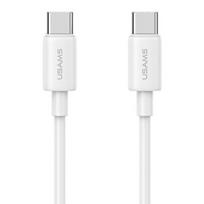 USAMS USB-C to USB-C Cable 60W 1mFast Charging YD Series white SJ711USB02 (US-SJ711)