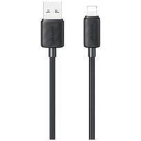 Cable USAMS KY Series US-SJ689 2.4A USB-A to Lightning 1m black