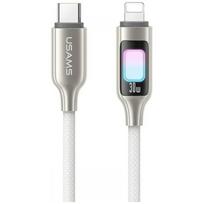 USAMS TC Series SJ749 30W USB-C to Lightning cable 1.2 m titanium