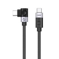 Orico CW240 USB-C to USB-C PD 240W 1m Angled Cable - Black
