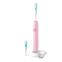 Elektrinis dantų šepetėlis PHILIPS POWER TOOTHBRUSH HX6600/11, rožinis
