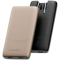 Wall charger Energea TravelWorld Edge 65W 2xUSB-C PD/PPS/QC3.0 (US/UK/EU) gold