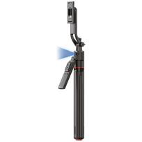4smarts selfie stick tripod with 360° AI face tracking black