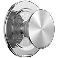 PopSockets MagSafe Aluminum Radial phone grip and stand silver