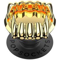 PopSocket Say Cheese Adhesive Grip MagSafe phone grip and stand gold