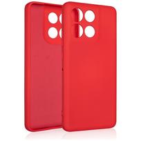 Case Beline Silicone for Moto G86 Power 5G red