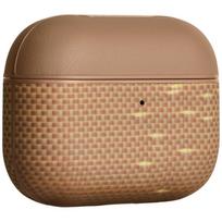 Case PITAKA Aramid Fiber for AirPods Pro  3 golden glin