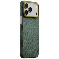 Case PITAKA Edge Case Etui Breath of     Veins for iPhone 17 Pro dive green