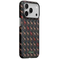 Case PITAKA Edge Case Happiness Rides In for iPhone 17 Pro ebon kylin