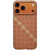 Case PITAKA Happiness Rides Edge Case MagSafe for iPhone 17 Pro Max amber