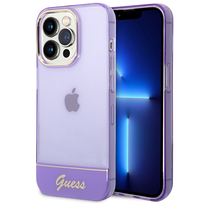 Guess GUHCP14XHGCOU iPhone 14 Pro Max 6,7" purple hardcase Translucent